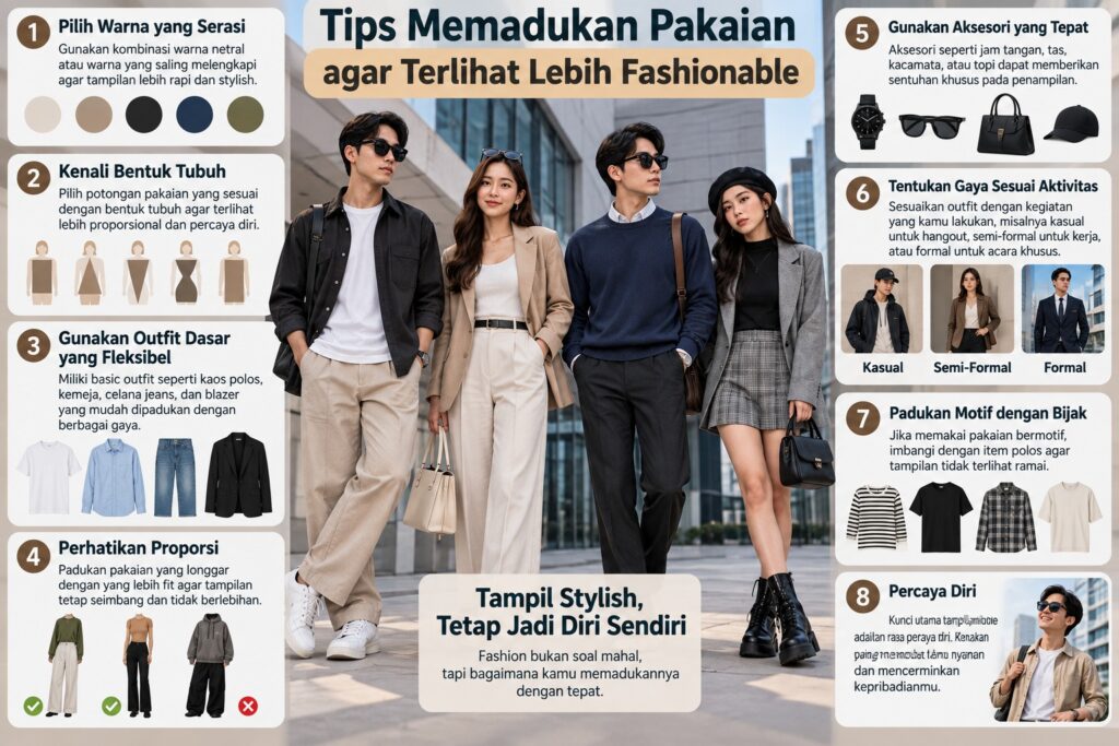 Terlihat Lebih Fashionable