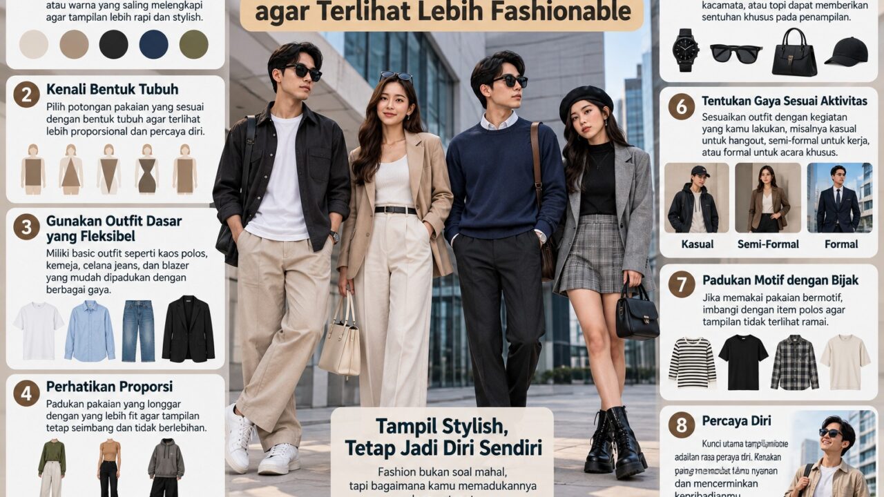 Terlihat Lebih Fashionable